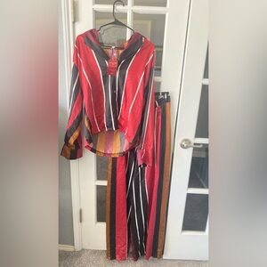 Slip n Sleep pajamas set Luxury Silk Set